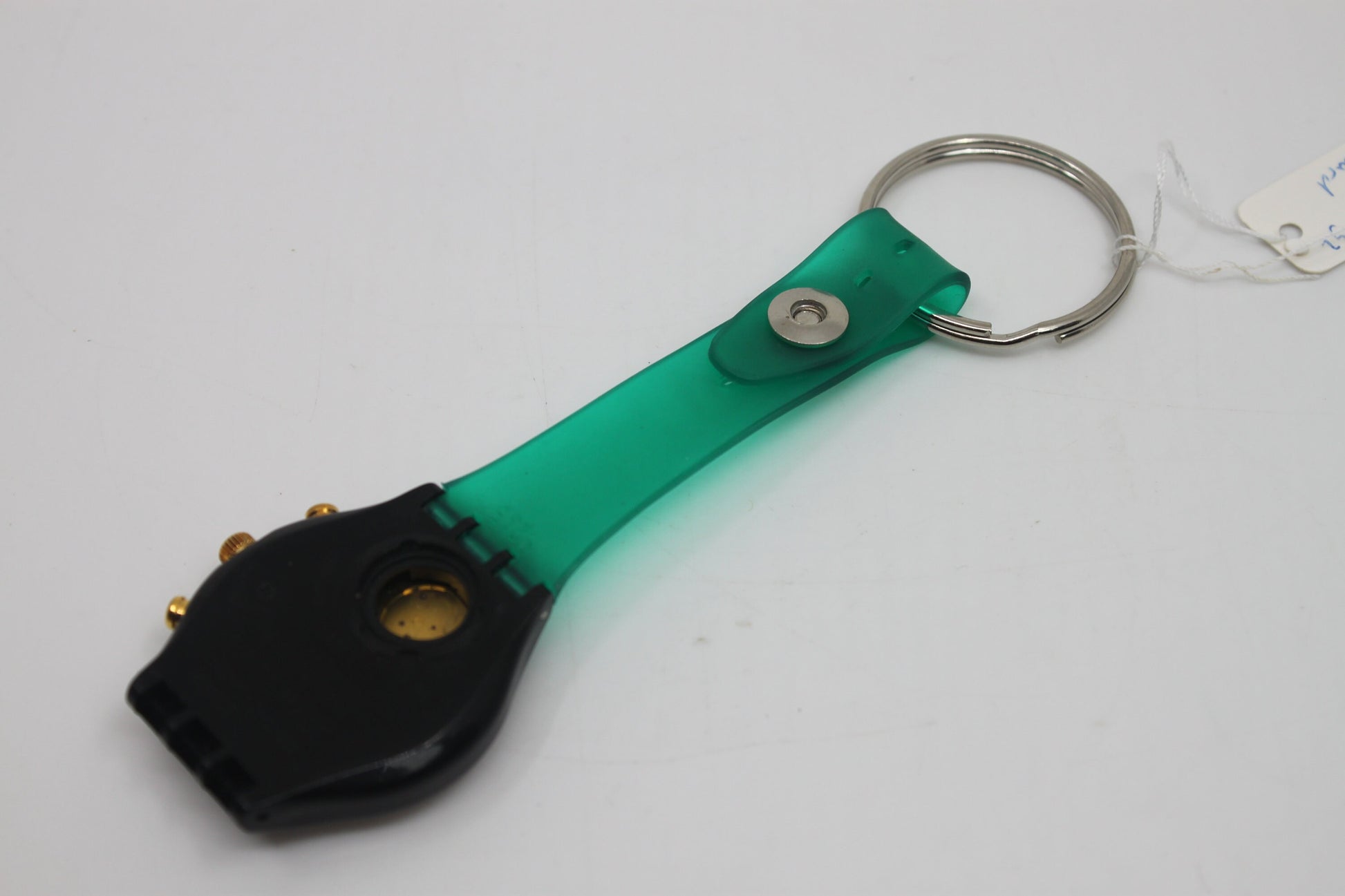 Unique, Vintage Swatch Keychain, SCB108, 1992, 'Award', made from recycled, NON-working Chrono Dummy Swatch watch