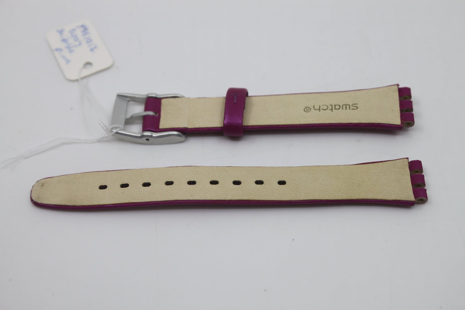 2004, Vintage Ladies Swatch Strap, 'Suitable Pink', YSS1012, 12mm, New Old Stock