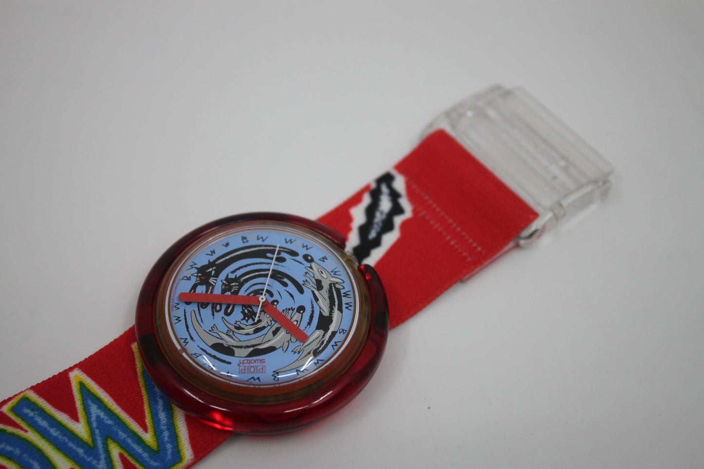 1992, Swatch, PopSwatch, 'Meeeoow', PWK156, NEW OLD STOCK, Never Used