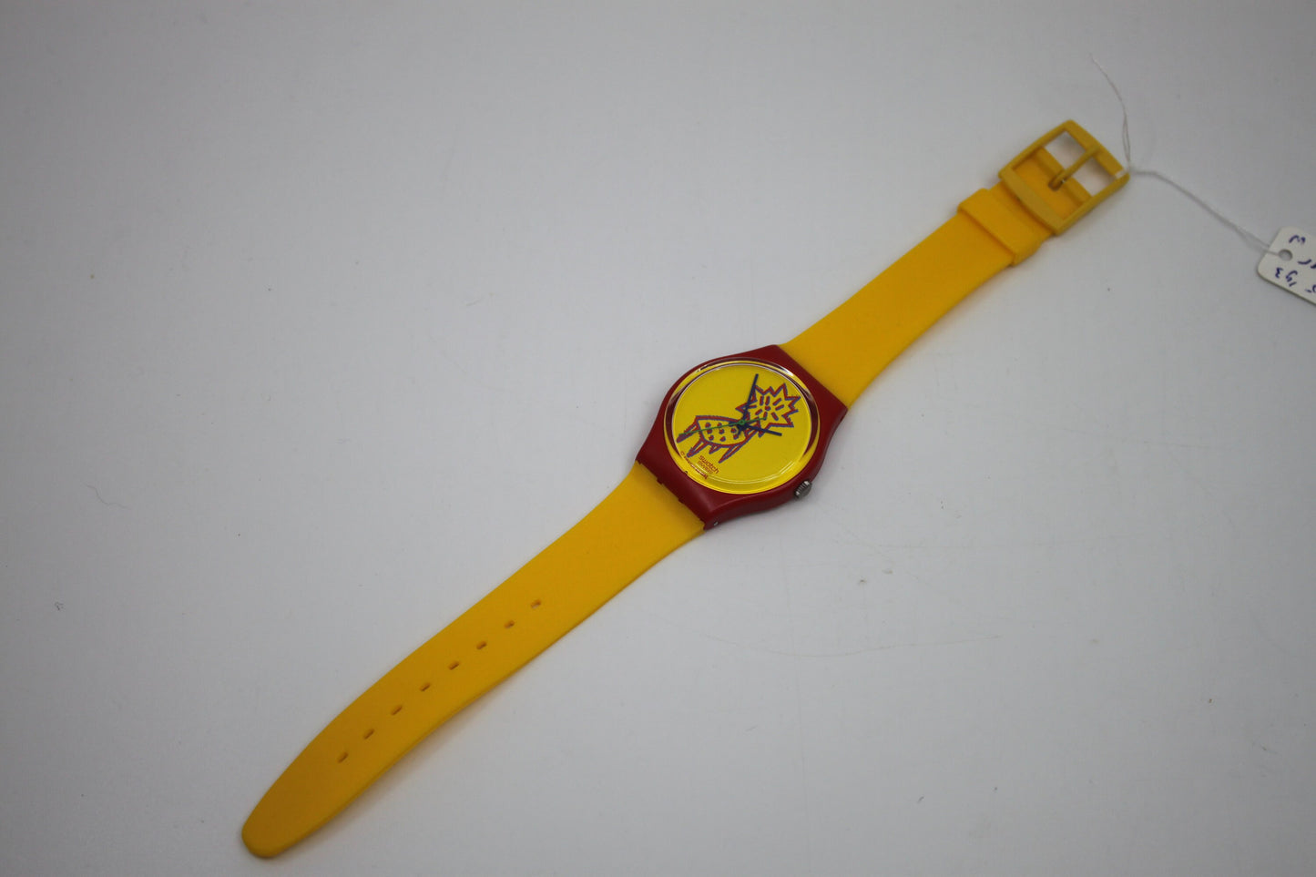 1993 Vintage Swatch watch 'Dot Chair', GR115, working 100% New Old Stock, Unworn, with NON-original strap