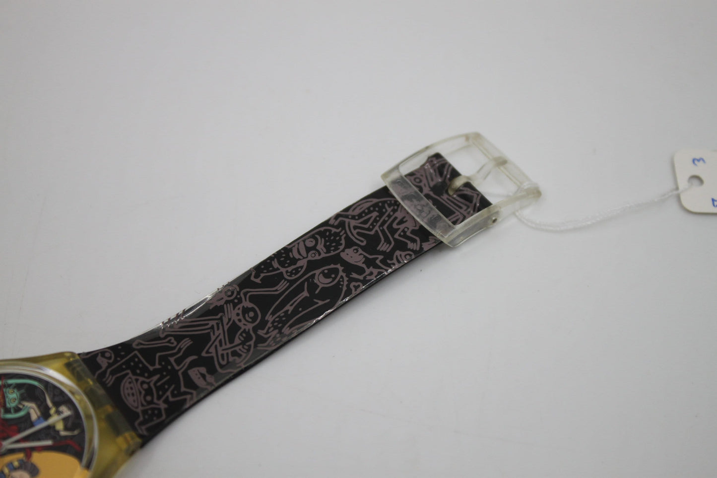 1997 Vintage Gents Swatch 'Jungle Tangle' GK235, in good, original condition, working 100% with original strap