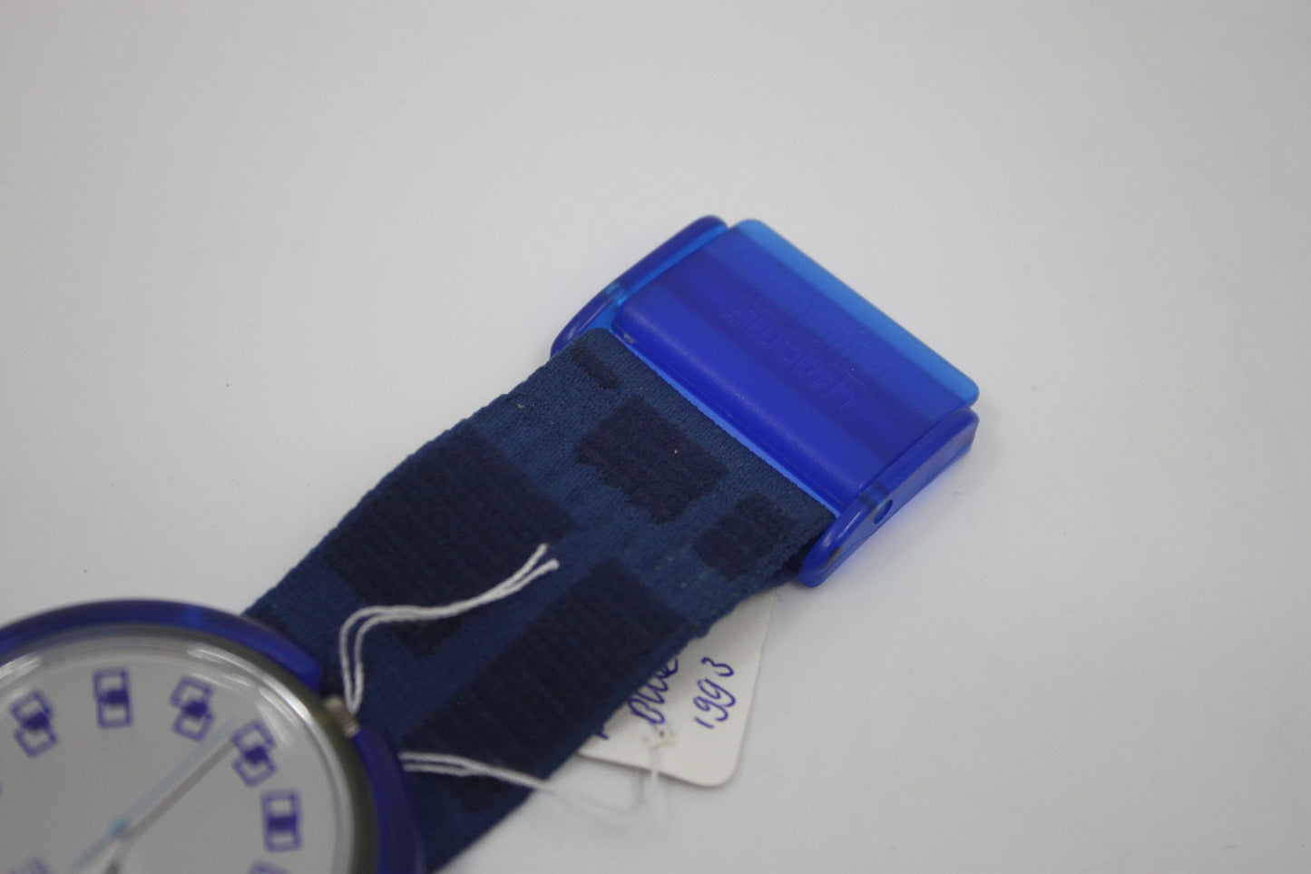 1993, EARLY PopSwatch, 'Blue Berry', PWK179, good, used condition, working 100%