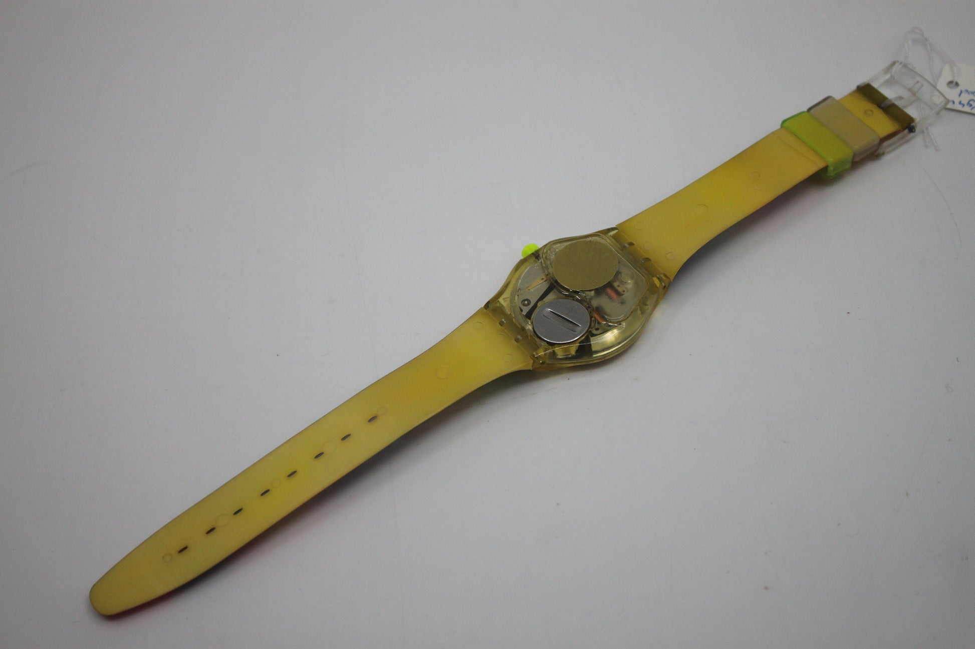 1994 'Boogie Mood' NEW OLD STOCK,vintage gents Musicall Swatch SLK104, perfect condition, working 100%, Cracked Strap