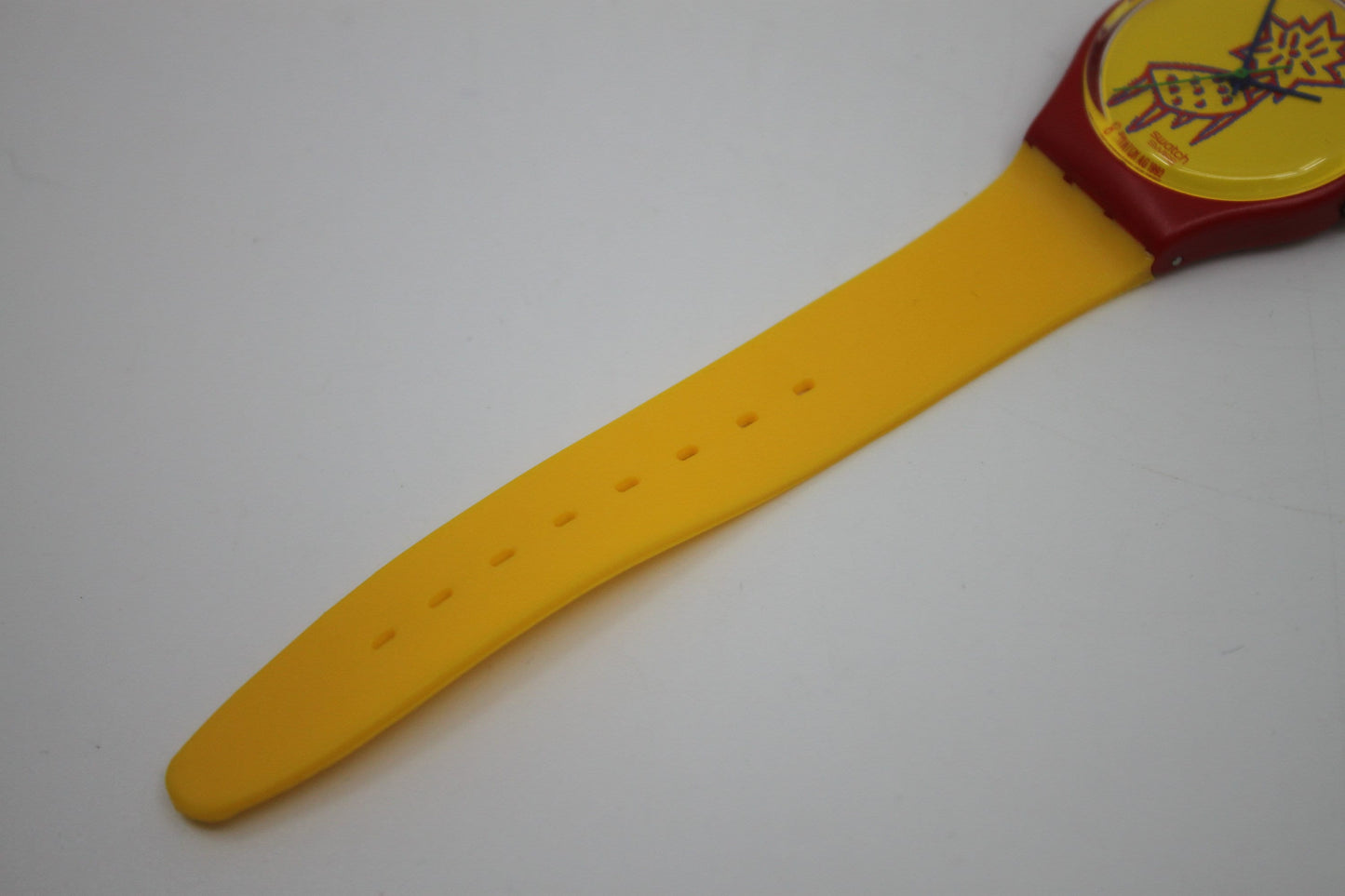 1993 Vintage Swatch watch 'Dot Chair', GR115, working 100% New Old Stock, Unworn, with NON-original strap