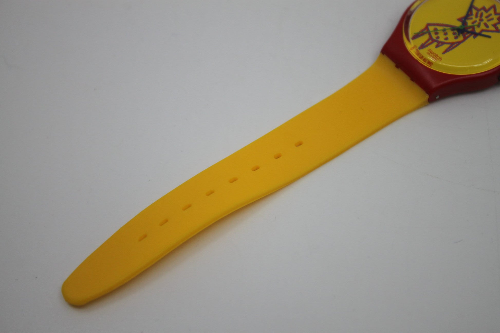 1993 Vintage Swatch watch 'Dot Chair', GR115, working 100% New Old Stock, Unworn, with NON-original strap