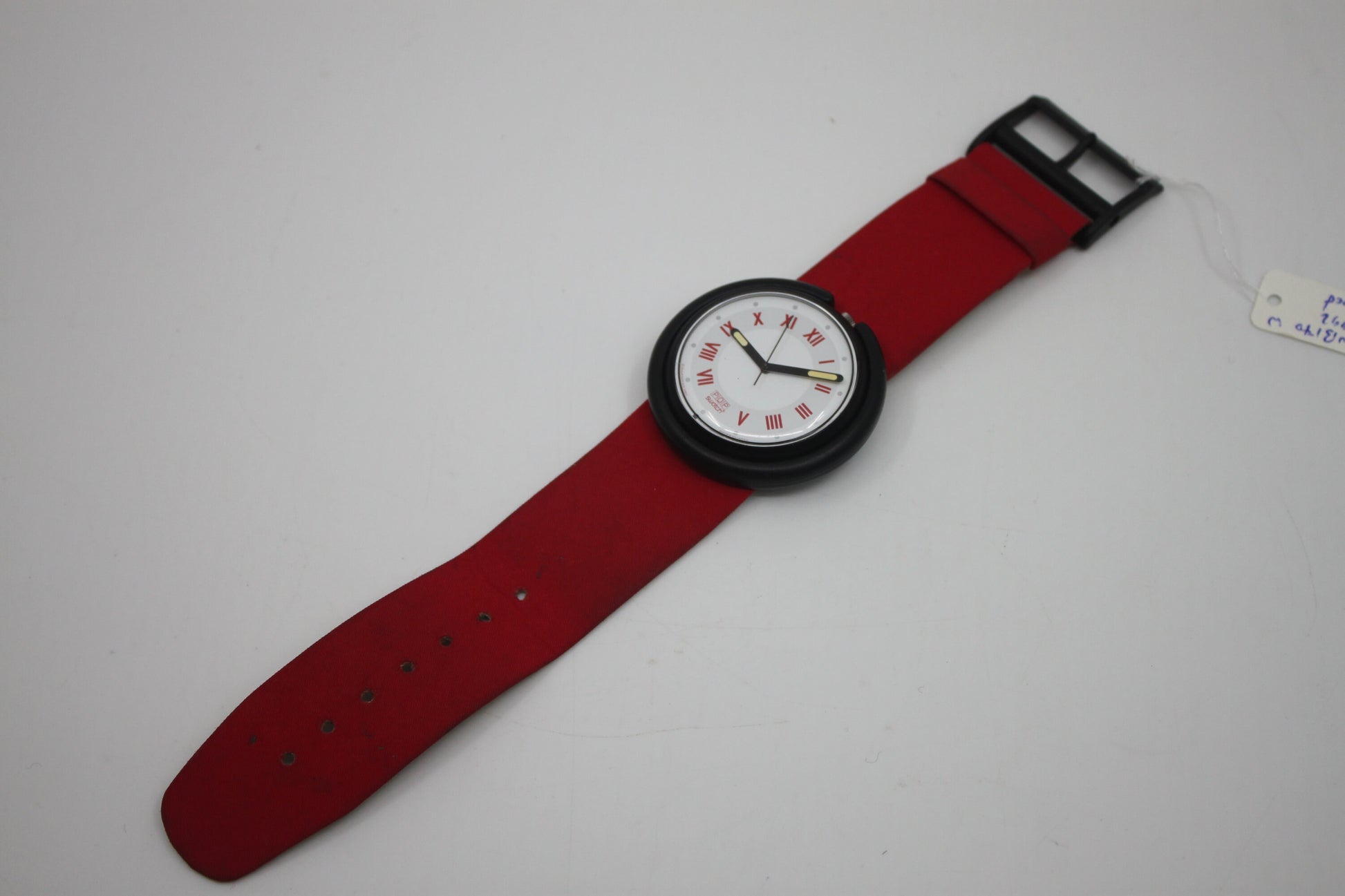 1992, Swatch, PopSwatch, 'Tibet', PWB170, good, used condition, working 100%, with original strap