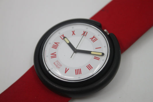 1992, Swatch, PopSwatch, 'Tibet', PWB170, good, used condition, working 100%, with original strap