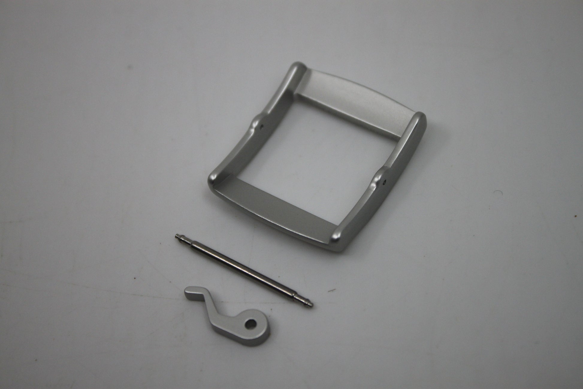 1990s, Vintage Original Swatch Buckle SET, for FUN Scuba ONLY, Grey/Metal/Irony