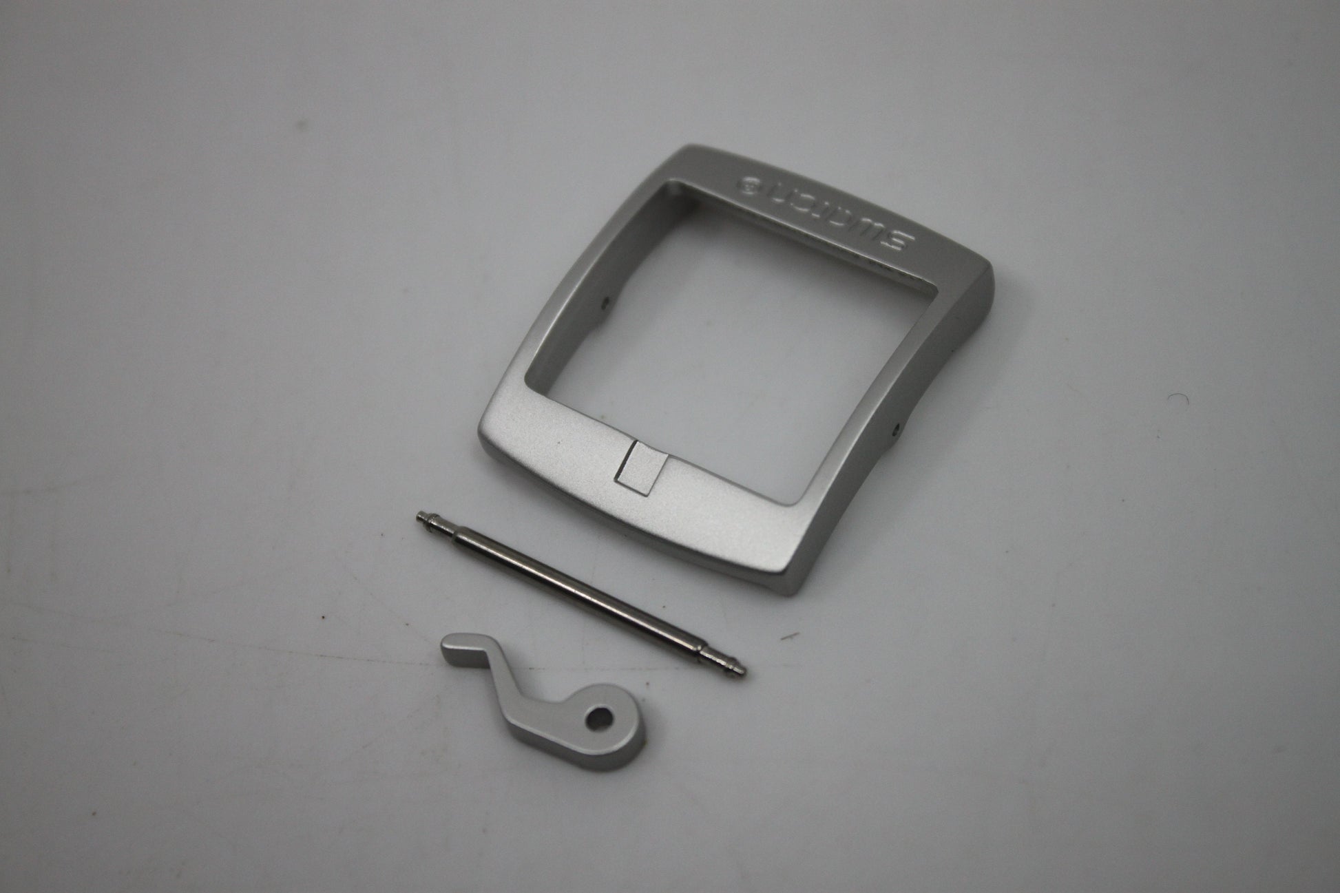 1990s, Vintage Original Swatch Buckle SET, for FUN Scuba ONLY, Grey/Metal/Irony