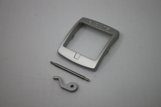 1990s, Vintage Original Swatch Buckle SET, for FUN Scuba ONLY, Grey/Metal/Irony