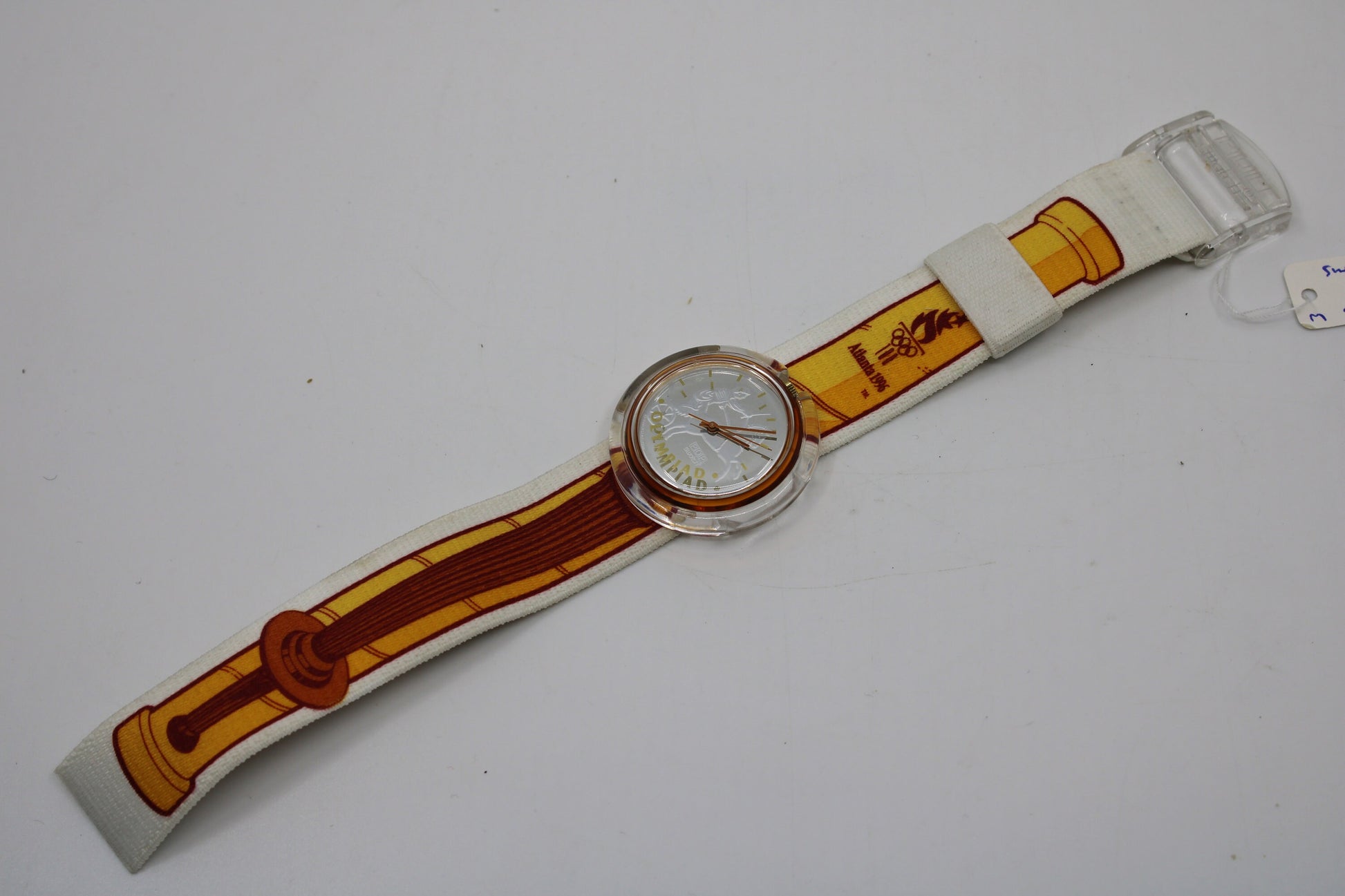 Vintage 1996 PMZ103 Pop Swatch, 'Ippolytos', Working 100%, VERY Good Condition, Olympic Swatch