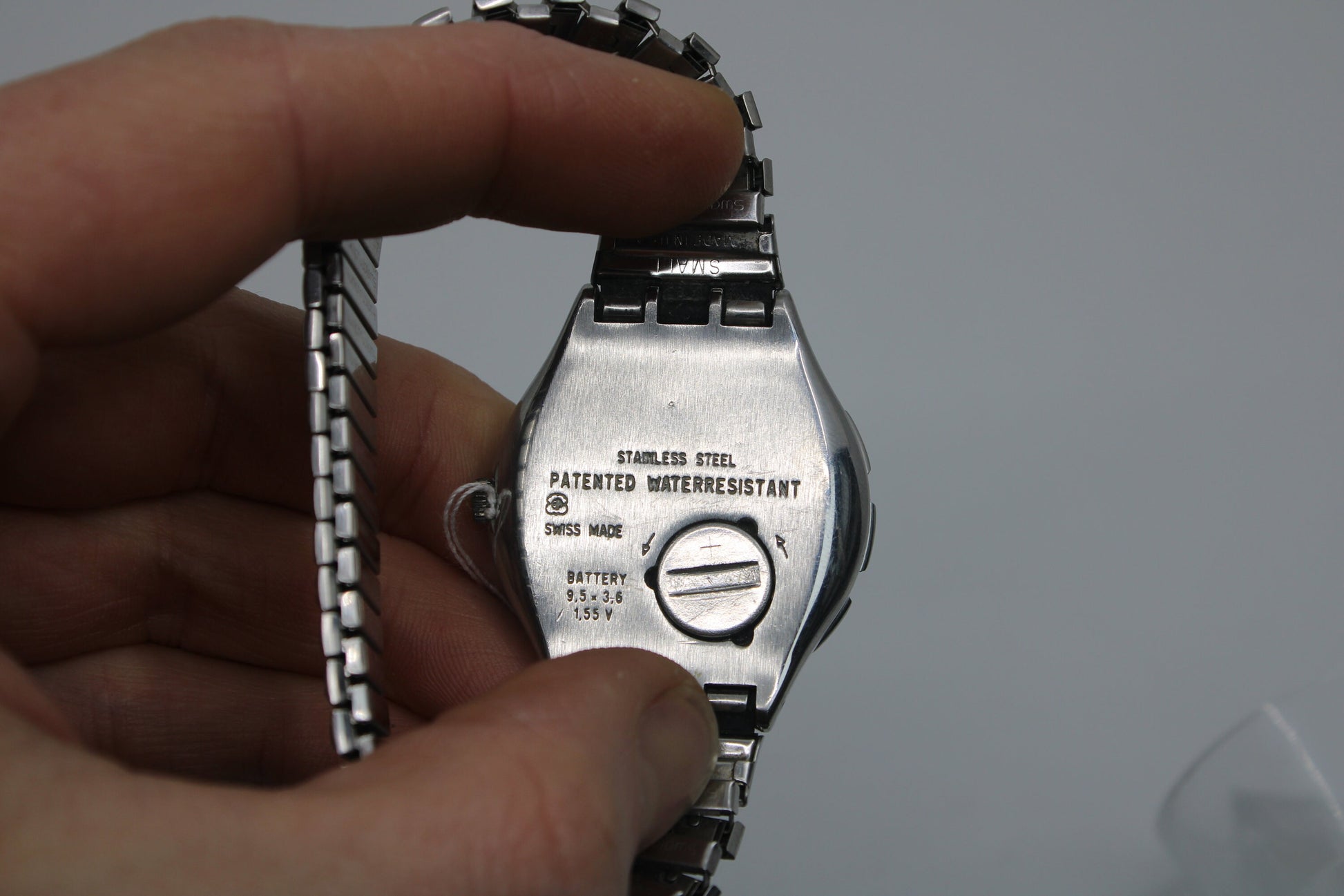 1995 Early Vintage Swatch Irony Scuba 'Sea Lights' YDS100, Nice Used Condition, Working 100%, NON-Original Strap