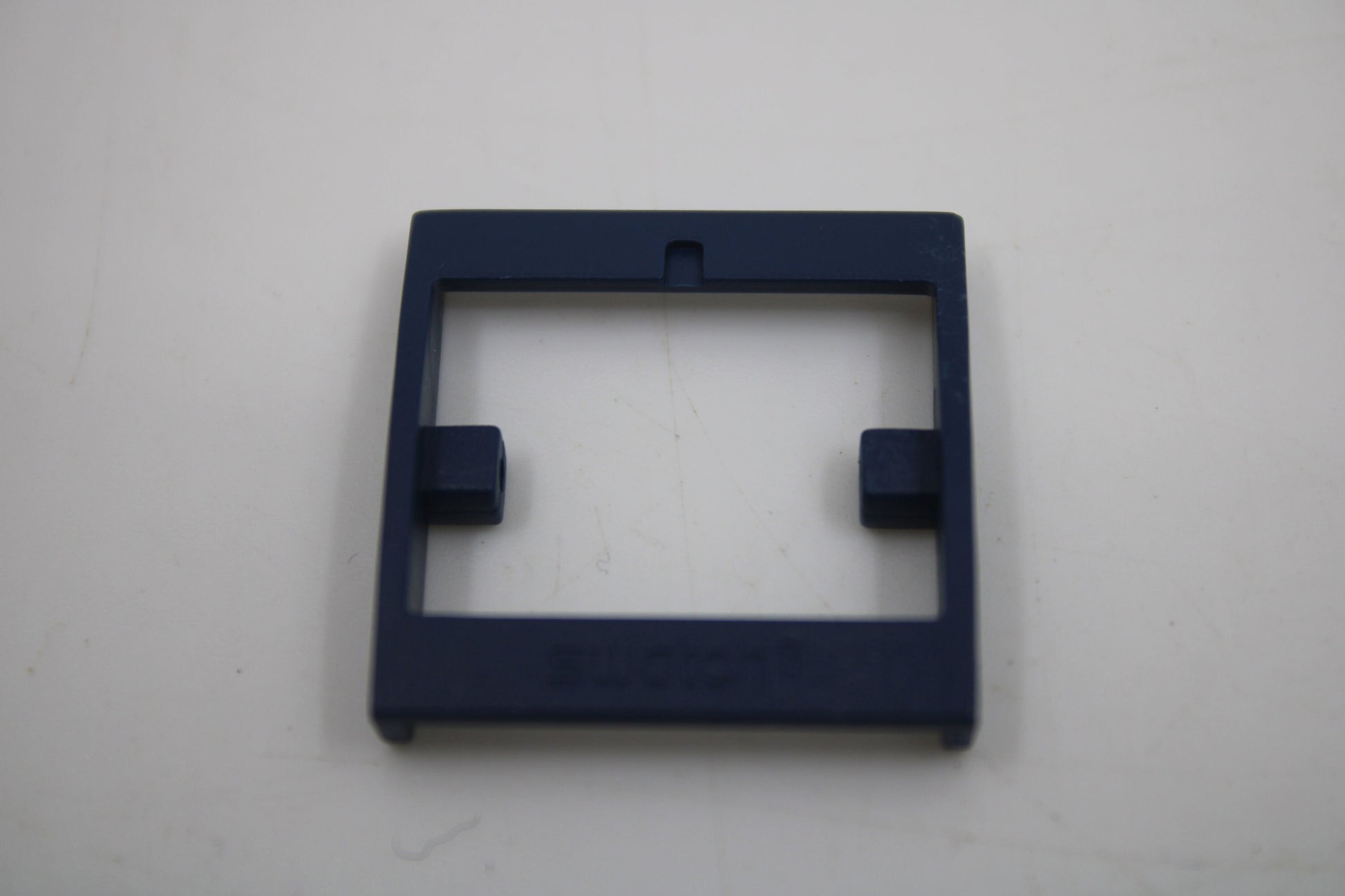 1990s, Vintage Original Swatch Buckle ONLY, for SQUARE Swatch only, Solid BLUE