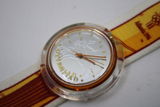 Vintage 1996 PMZ103 Pop Swatch, 'Ippolytos', Working 100%, VERY Good Condition, Olympic Swatch