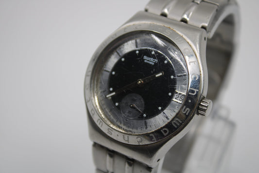 2006, Irony Petite Seconde 'Ocean Second' YPS4096, No Box, 100% working, Original Strap, good, used condition