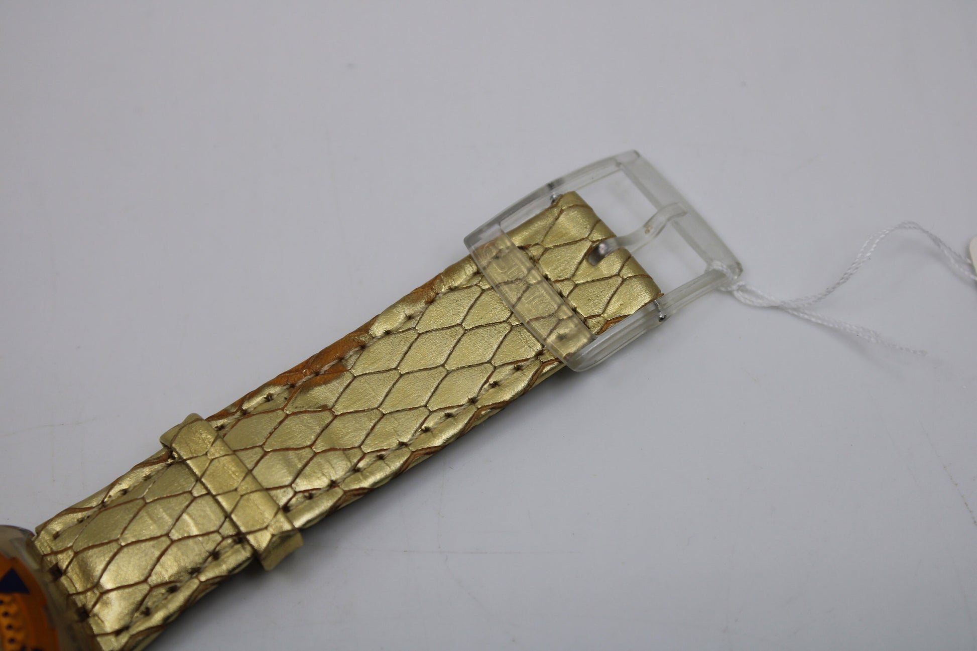 1993 Vintage Swatch Scuba SDK112 'Golden Island' NO box, GOOD, used condition, working 100%