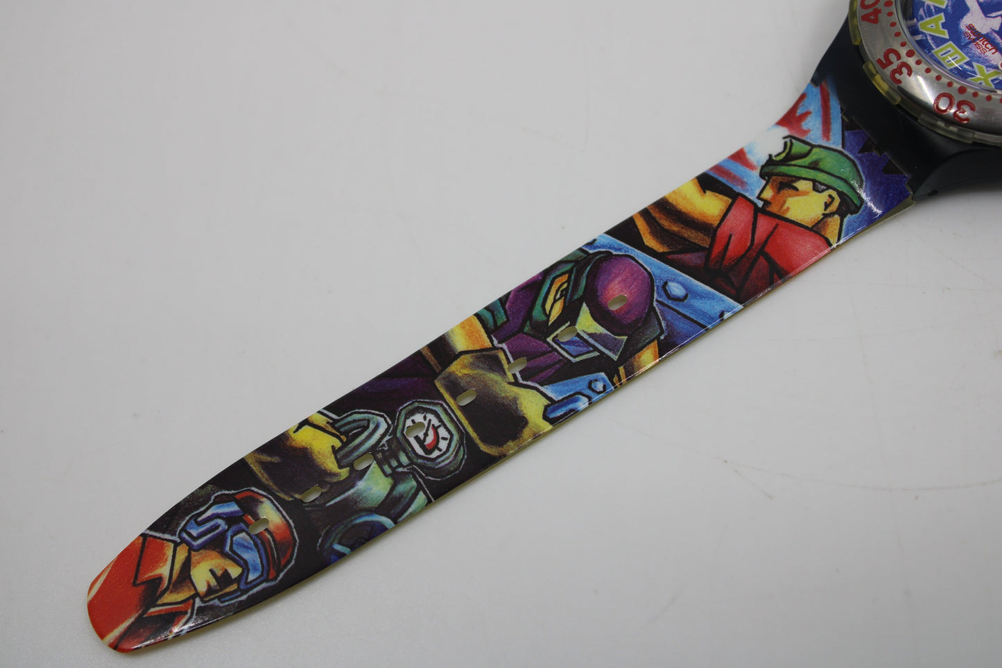 1995, Vintage Swatch Scuba 'Tovarisch' SDM105, NO Original Box, In New Old Stock Condition, Never Worn working 100%