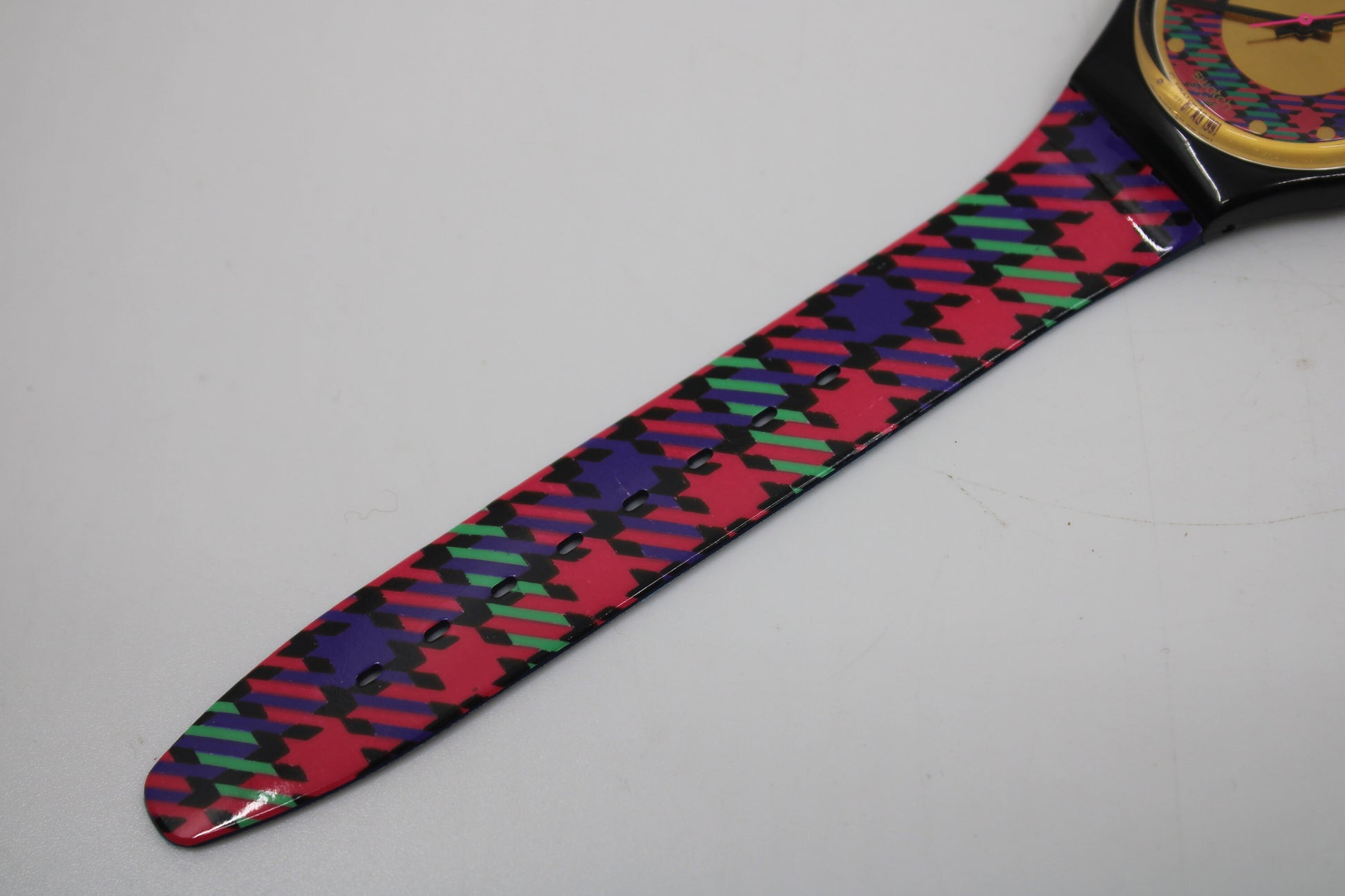 1992, Vintage Gents Swatch, 'Tweed', GB147, New Old Stock, Never Used, working 100%