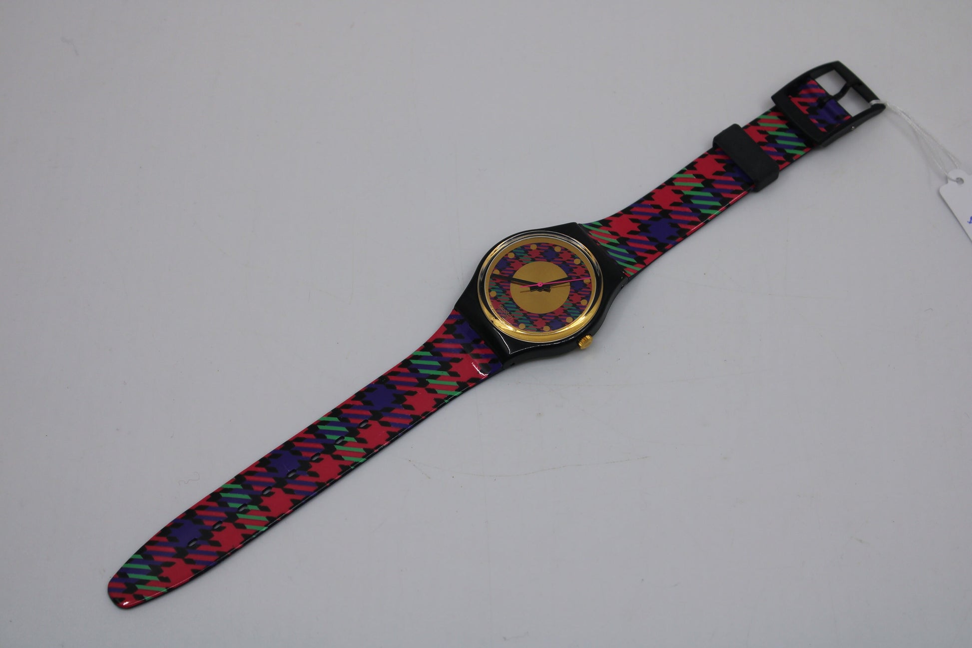 1992, Vintage Gents Swatch, 'Tweed', GB147, New Old Stock, Never Used, working 100%