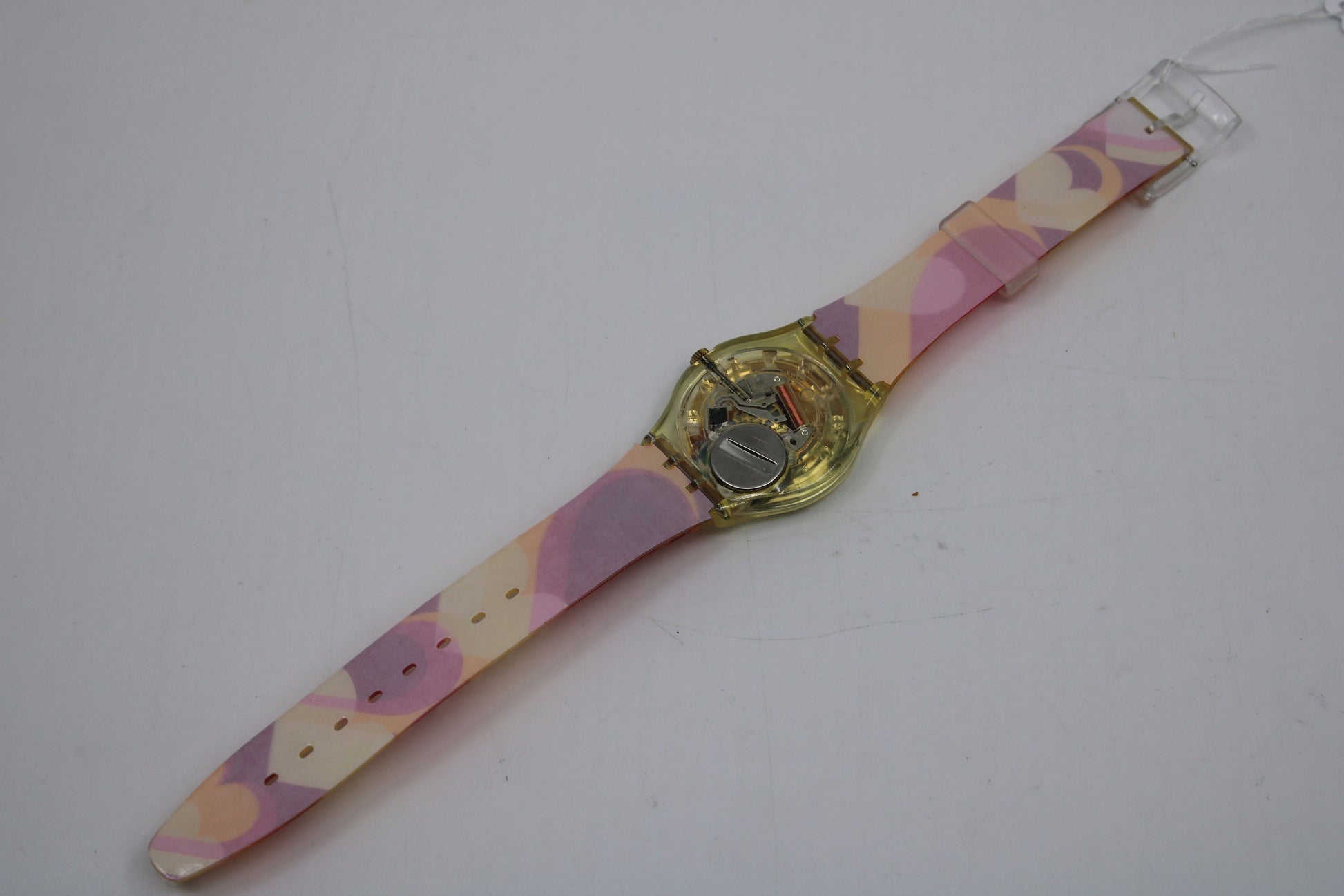 2003 Vintage Gents Valentines Swatch, 'Aiming for your heart', GE107, NEW and UNWORN, working 100% nice vintage Swatch watch