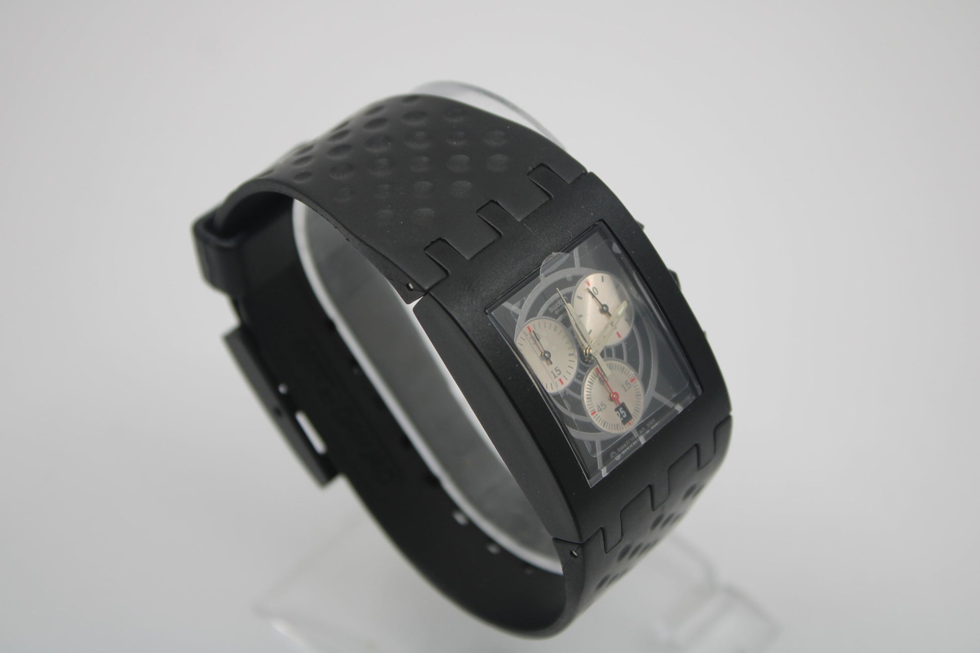 2002 Square SUEB400 'Dr.NO', vintage BRAND New, Never Worn, Swatch, Original Box, working 100% New Old Stock