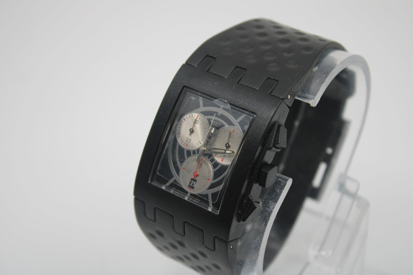 2002 Square SUEB400 'Dr.NO', vintage BRAND New, Never Worn, Swatch, Original Box, working 100% New Old Stock