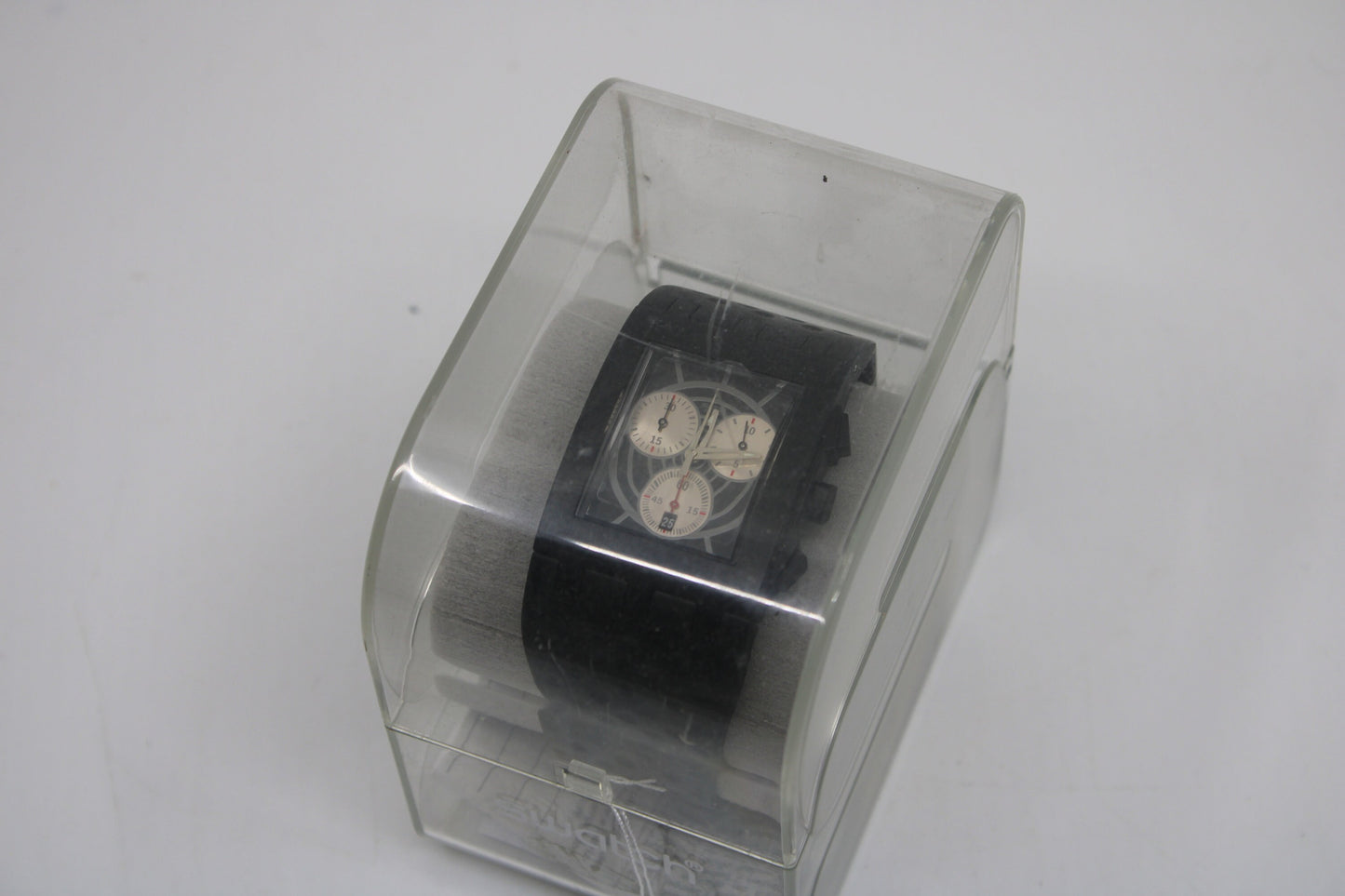 2002 Square SUEB400 'Dr.NO', vintage BRAND New, Never Worn, Swatch, Original Box, working 100% New Old Stock