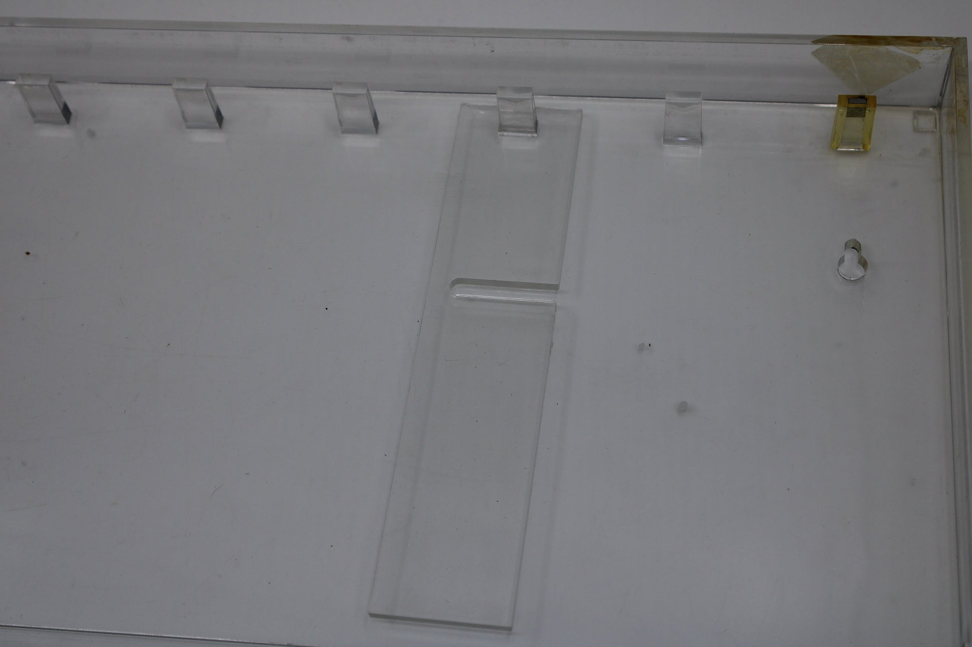 Vintage Swatch Plexiglass holder for display case, for holding watch with flex strap, VERY rare