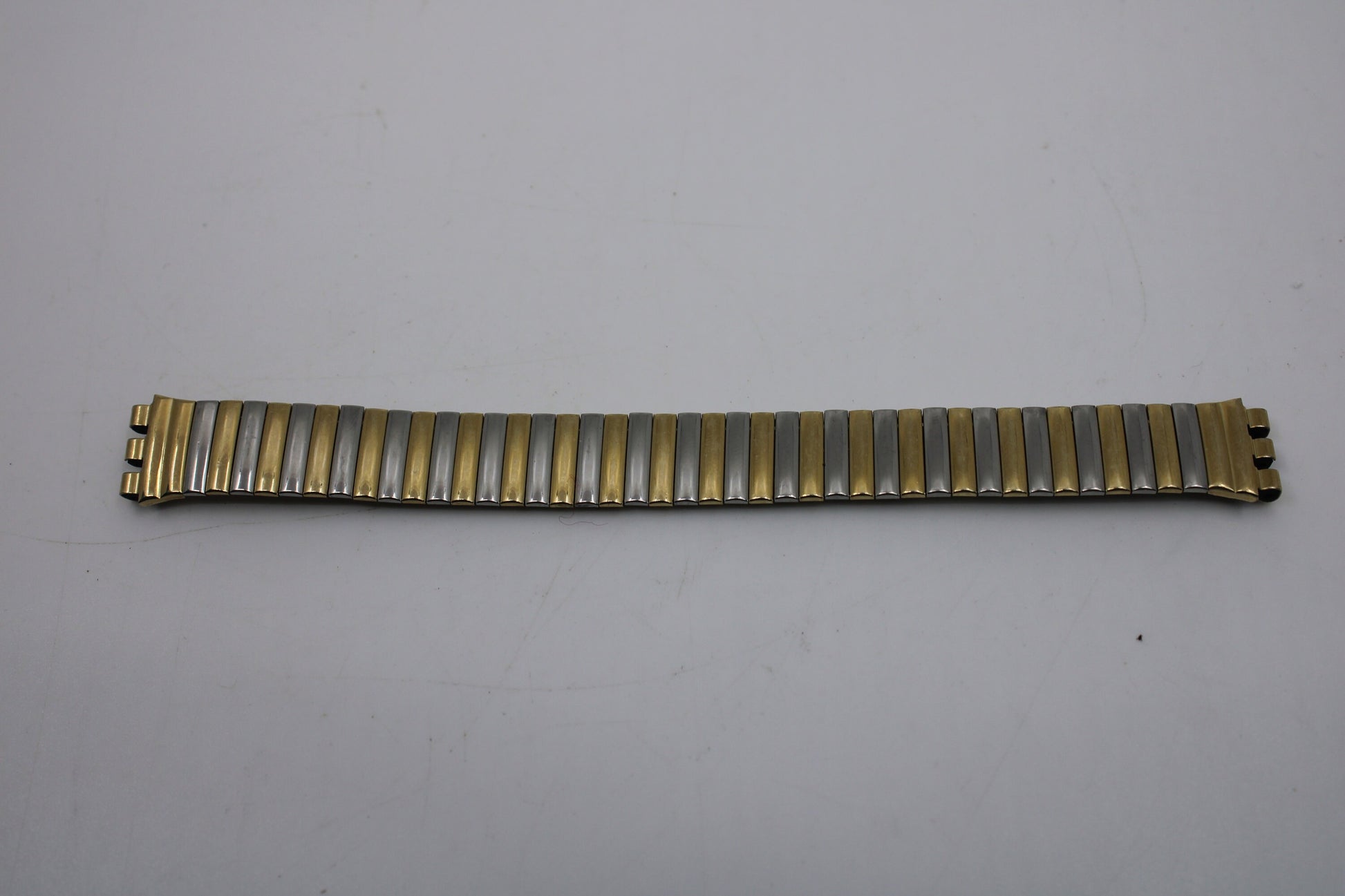 1991, Vintage Ladies Flexi Swatch Strap, 'Sevruga', 12mm, LL111, New Old Stock