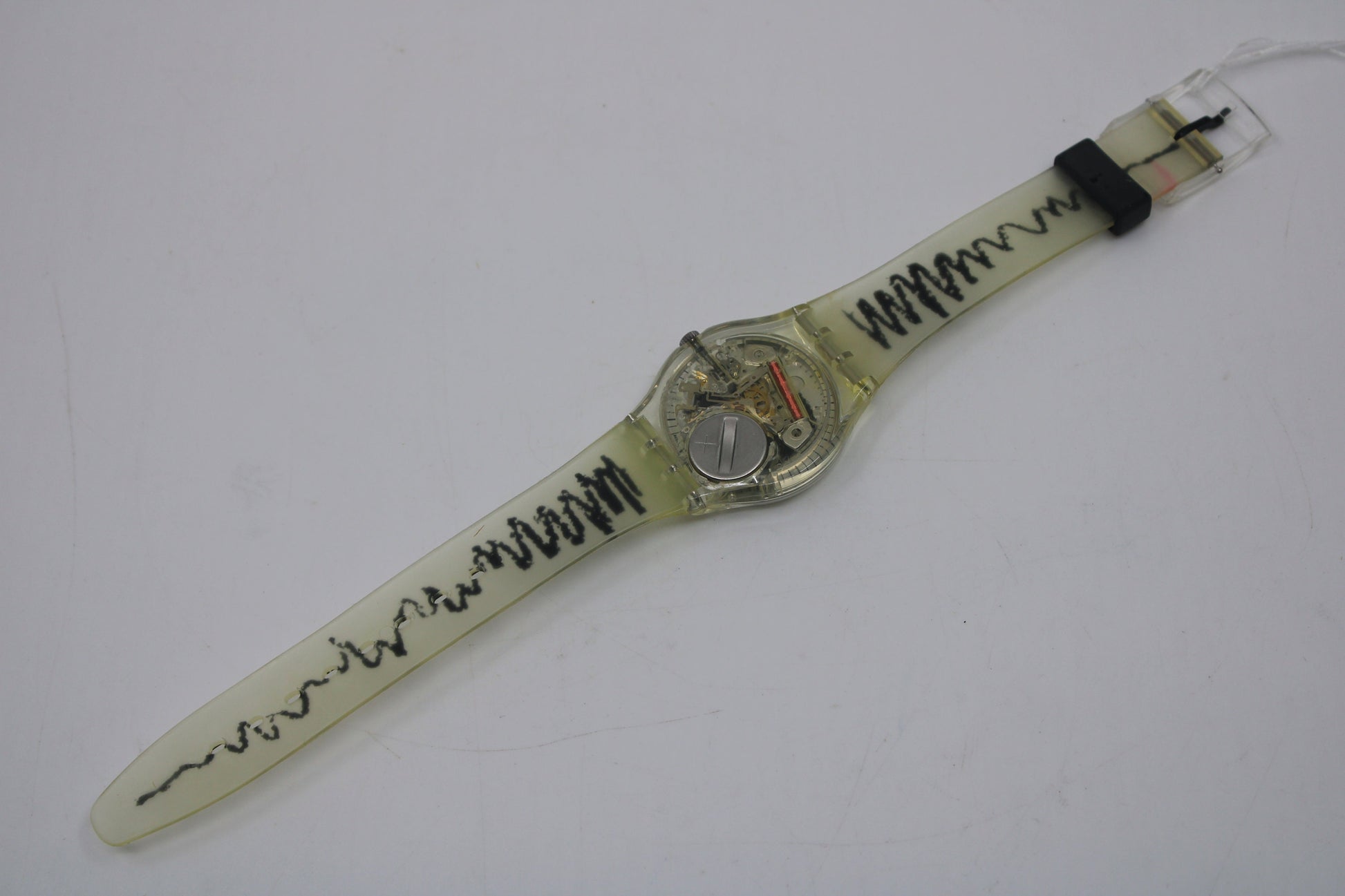 1995 Swatch Gents GK191, 'Skizzo' 100% working, Beautiful, NEW OLD STOCK condition with the original strap