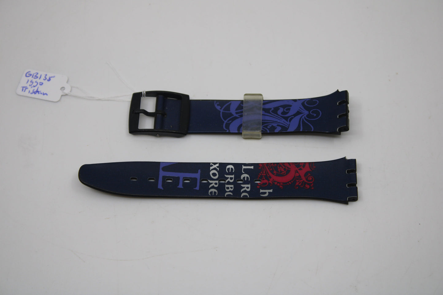 1990, Vintage Swatch Strap, 'Tristan', GB135, 17mm, Gents, New Old Stock, for display purposes ONLY