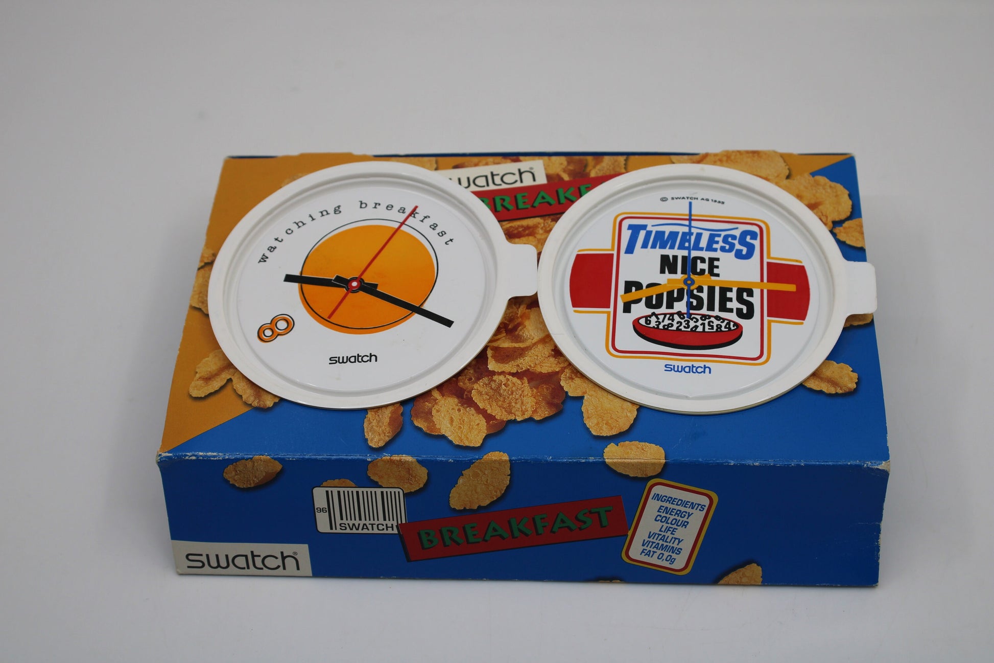 NEW OLD STOCK 1995 Swatch Breakfast Set, GZS13, Sunny Side Up GM135 and Good Morning GN156