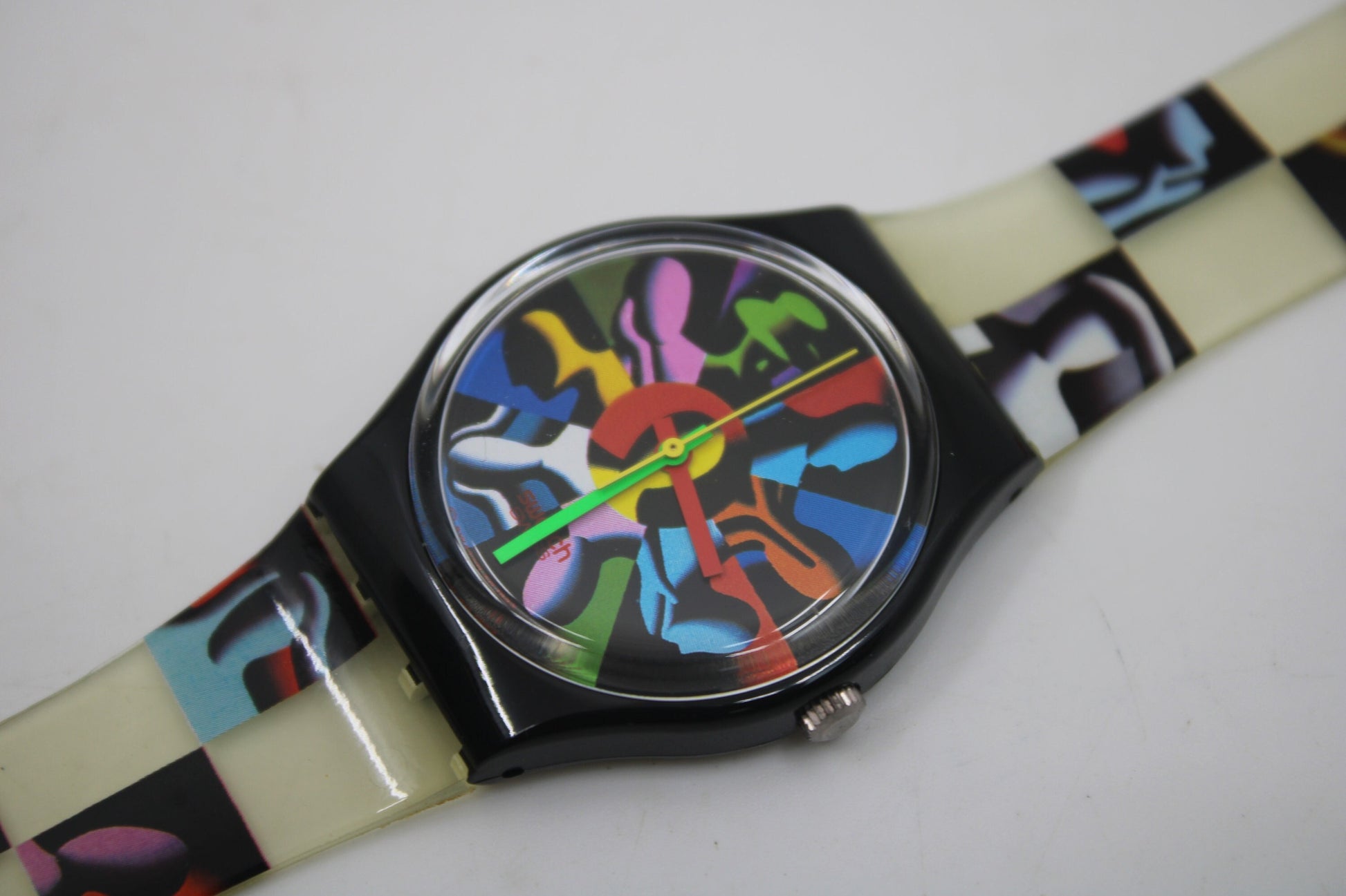 1994 Vintage Gents Swatch 'Twelve Apostles' GB156, NEW OLD STOCK, Never Worn, working 100% with original strap