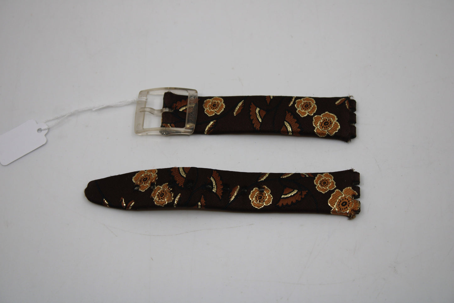 2005, Vintage Swatch Strap, 'Autumn Flowers', SFF113, Skin, Nice, Used Condition