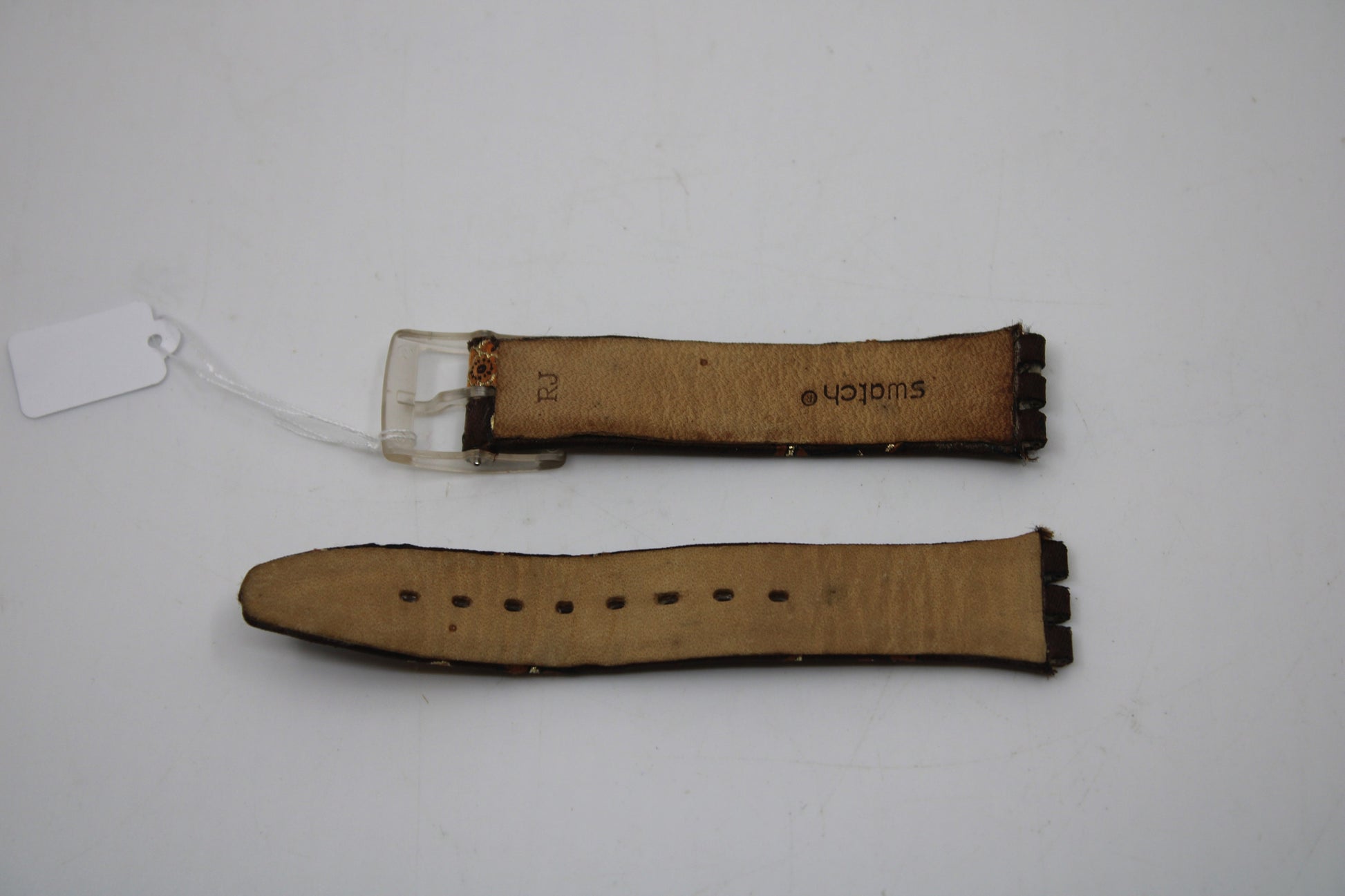 2005, Vintage Swatch Strap, 'Autumn Flowers', SFF113, Skin, Nice, Used Condition