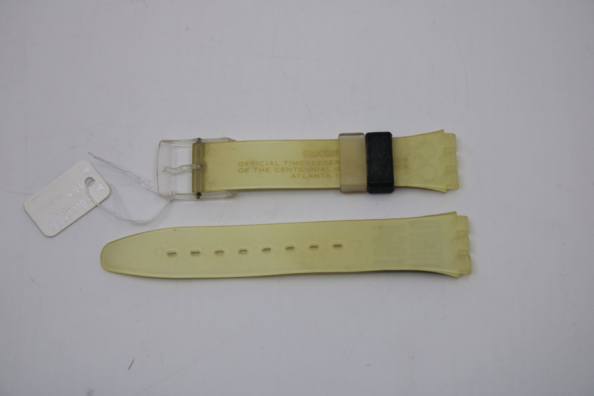 1994, Vintage Swatch Strap, 'Tokyo 1964', SLZ100, 17mm, Musicall, Used Condition
