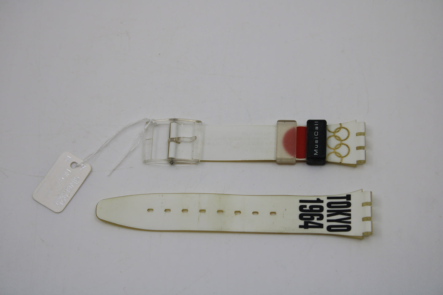 1994, Vintage Swatch Strap, 'Tokyo 1964', SLZ100, 17mm, Musicall, Used Condition