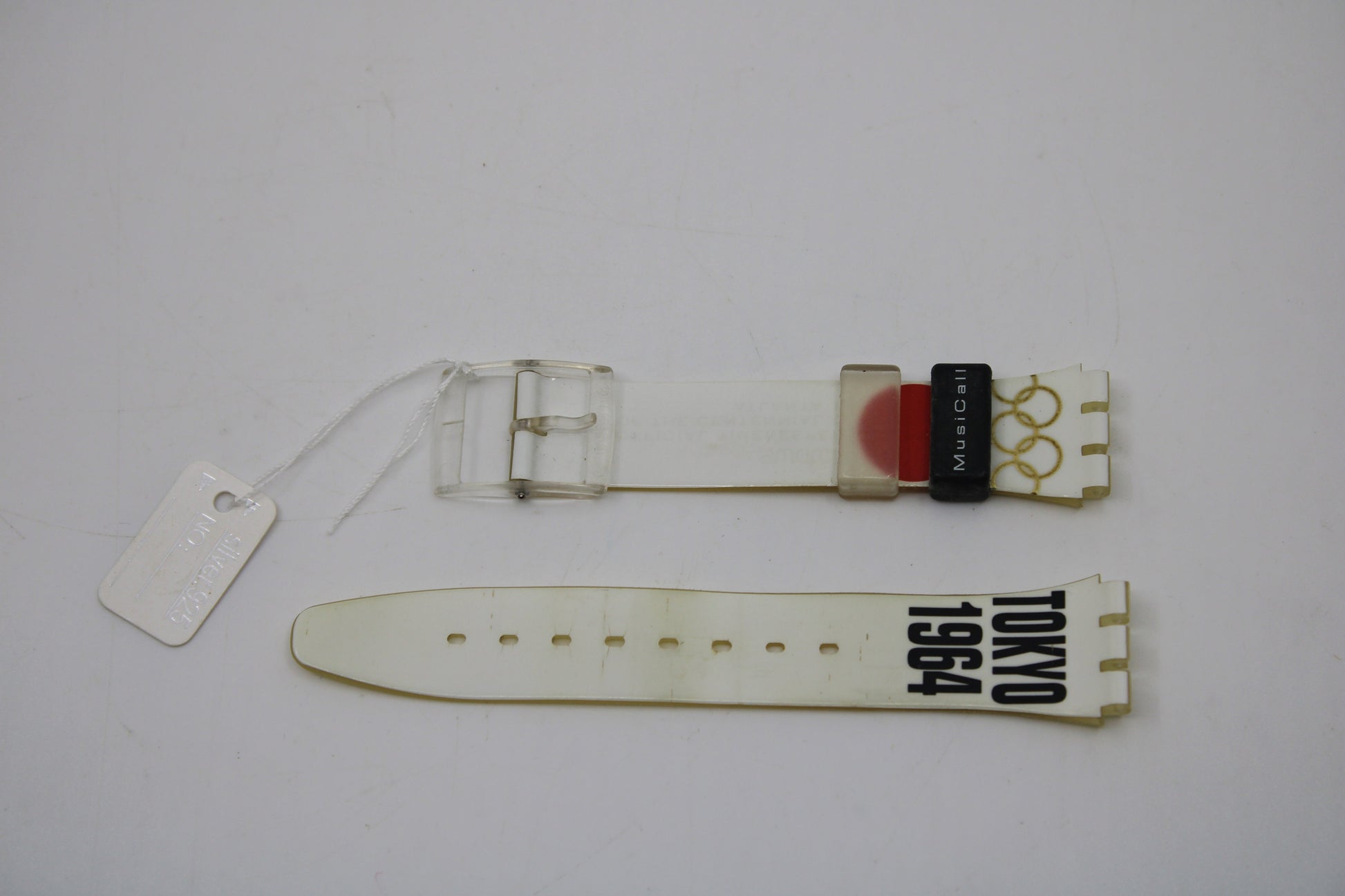 1994, Vintage Swatch Strap, 'Tokyo 1964', SLZ100, 17mm, Musicall, Used Condition