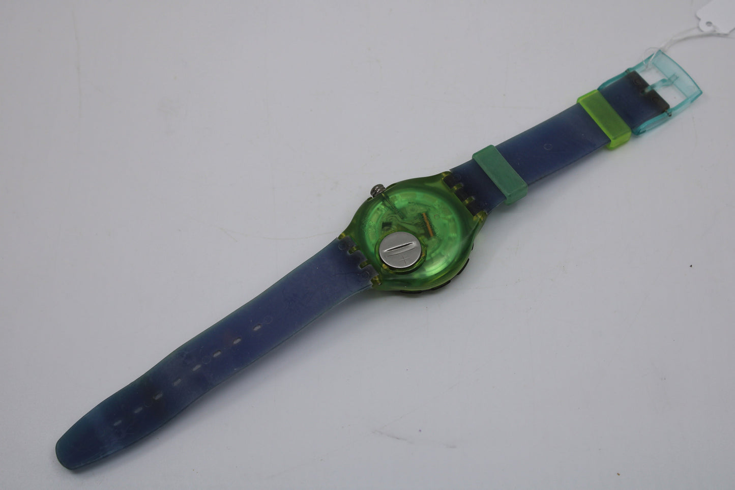 1992 Vintage Swatch Scuba 'Bermuda Triangle' SDN106, used condition, working 100%, original strap