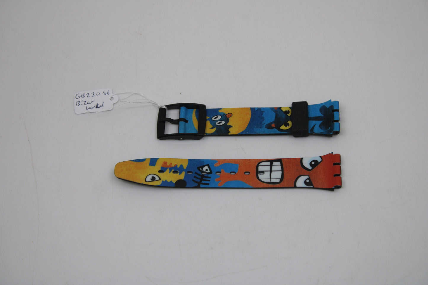 2006, Vintage Swatch Strap, 'Bizar World', GB230, Gents, New Old Stock, 17mm