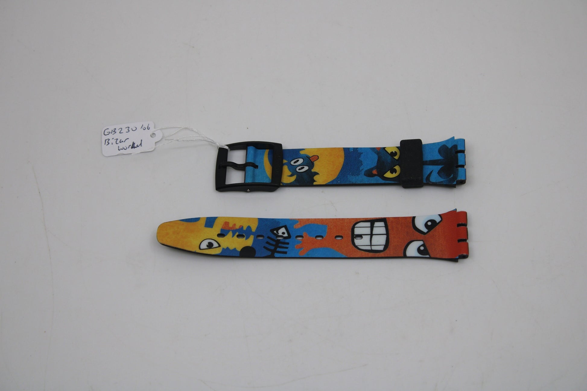 2006, Vintage Swatch Strap, 'Bizar World', GB230, Gents, New Old Stock, 17mm