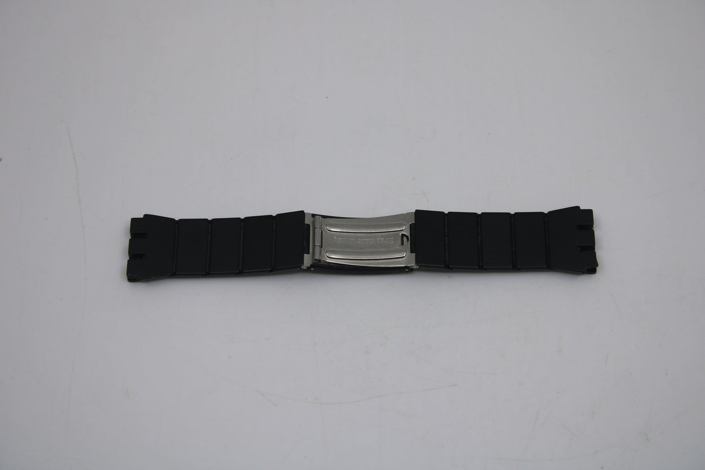 1999, Vintage Swatch Irony Gents Strap, 'Nowadays', YCB4000AG, 17mm, New Old Stock, different lengths available