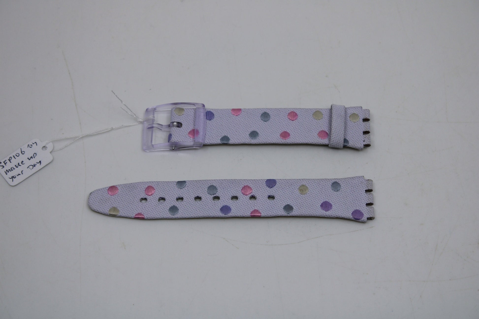 Vintage Swatch Skin Strap, 'Make up your Day', SFP106, New Old Stock, never worn
