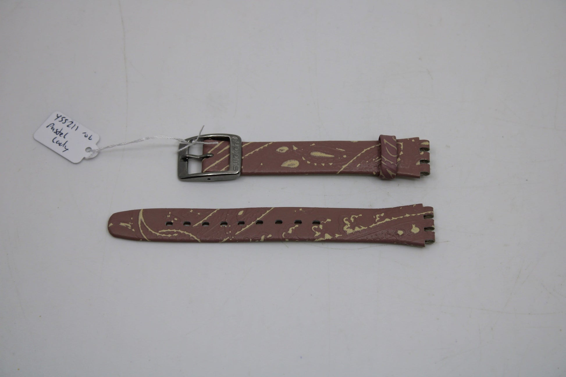 Vintage Swatch Ladies Irony Strap, 'Pastel Lady', YSS211, New Old Stock, Leather Strap