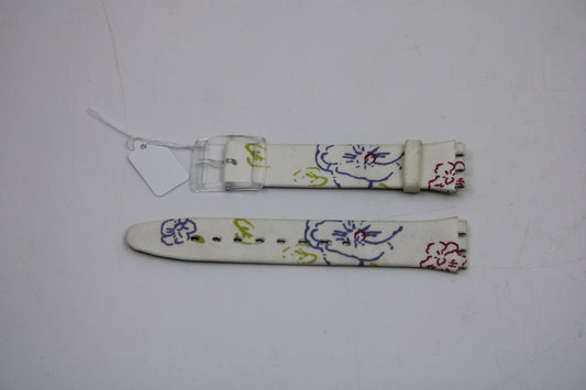 Vintage Swatch Skin Strap, 'Spring Garden', SFK224, New Old Stock, never worn