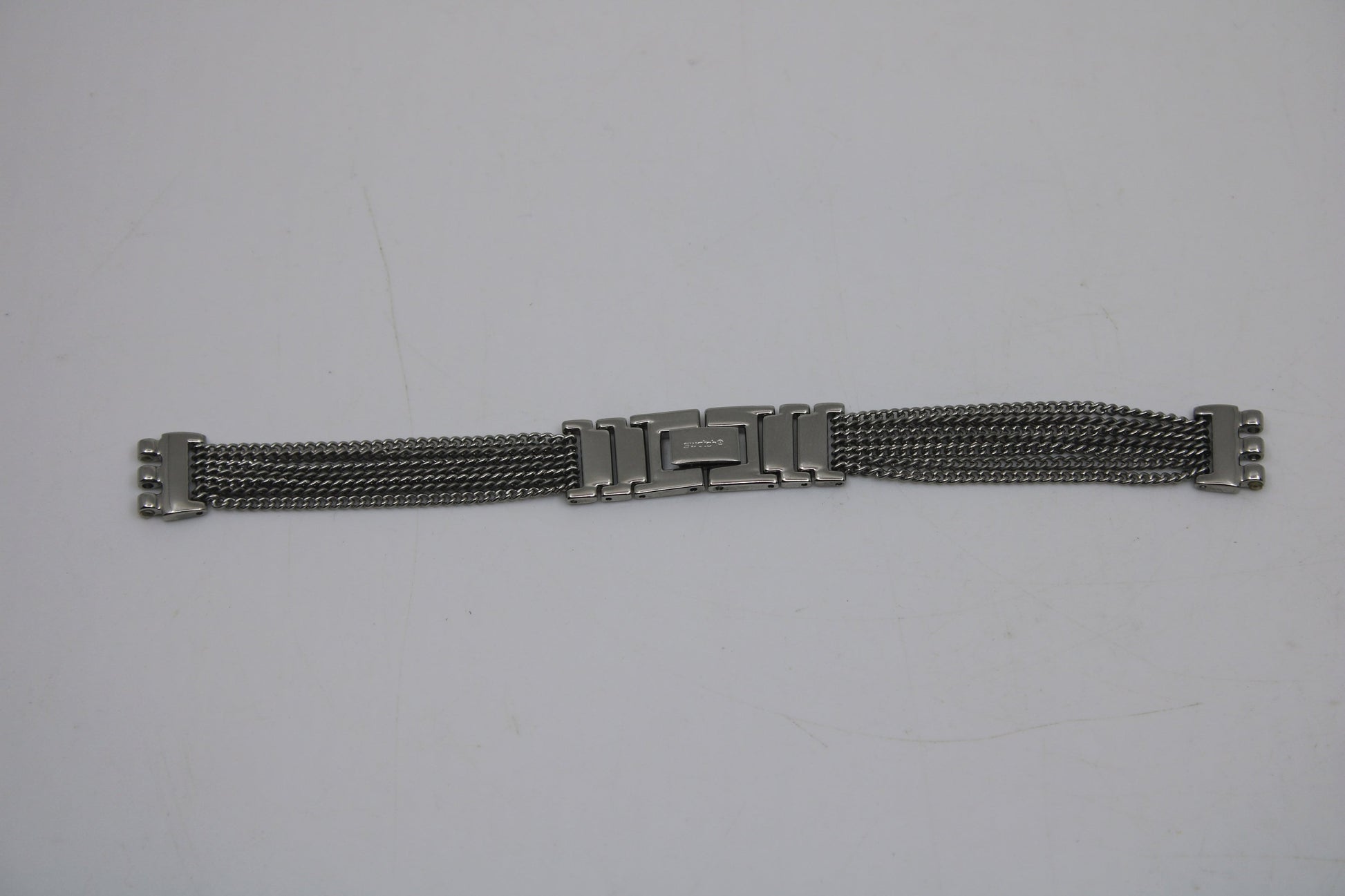 Vintage Swatch Strap, 'Wristed Chain', LF107 Ladies, New Old Stock, Metal Strap