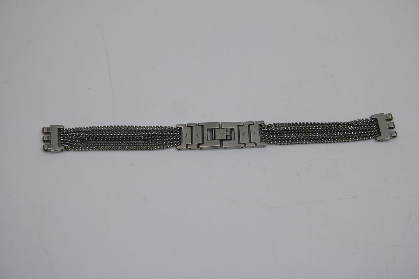 Vintage Swatch Strap, 'Wristed Chain', LF107 Ladies, New Old Stock, Metal Strap