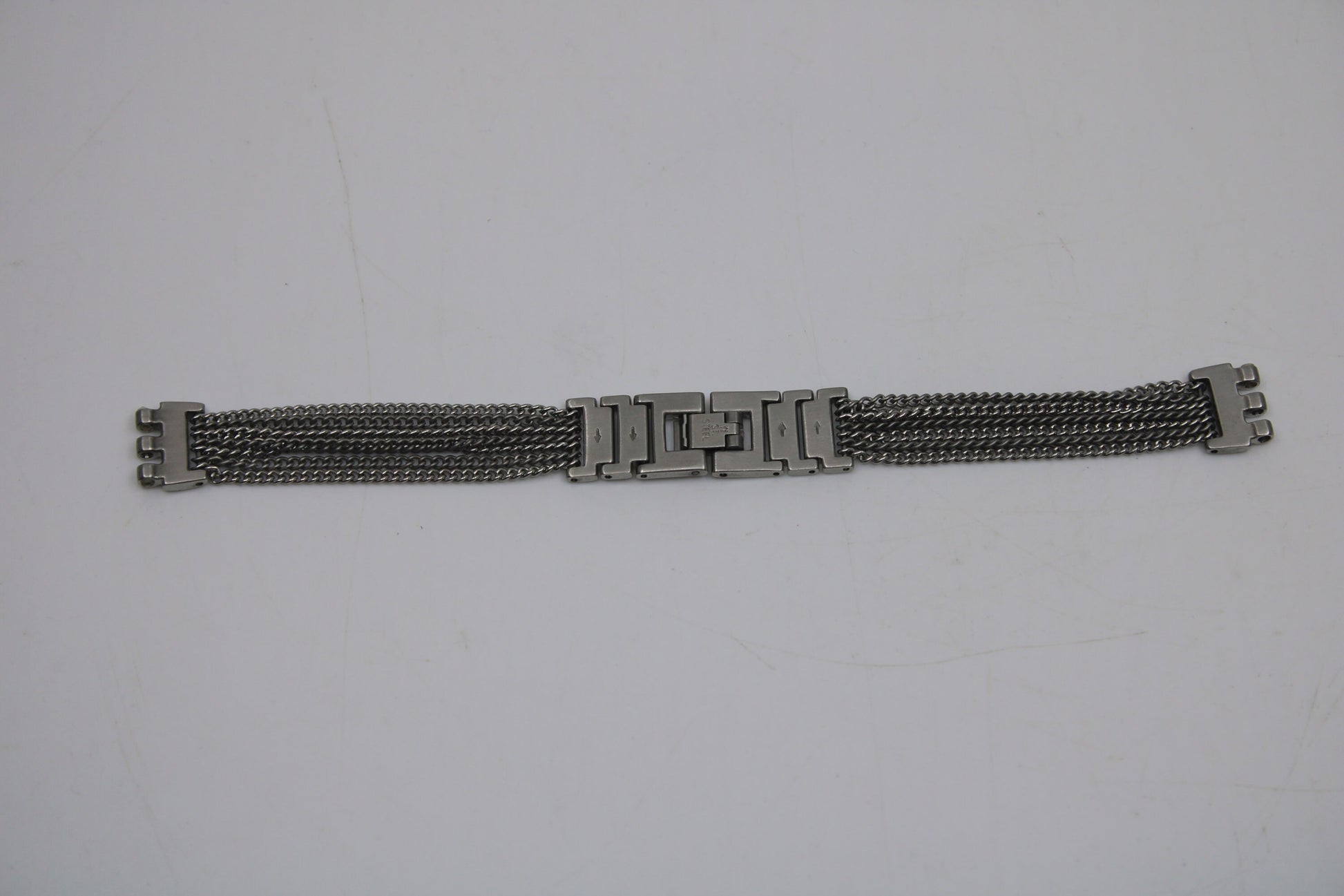 Vintage Swatch Strap, 'Wristed Chain', LF107 Ladies, New Old Stock, Metal Strap