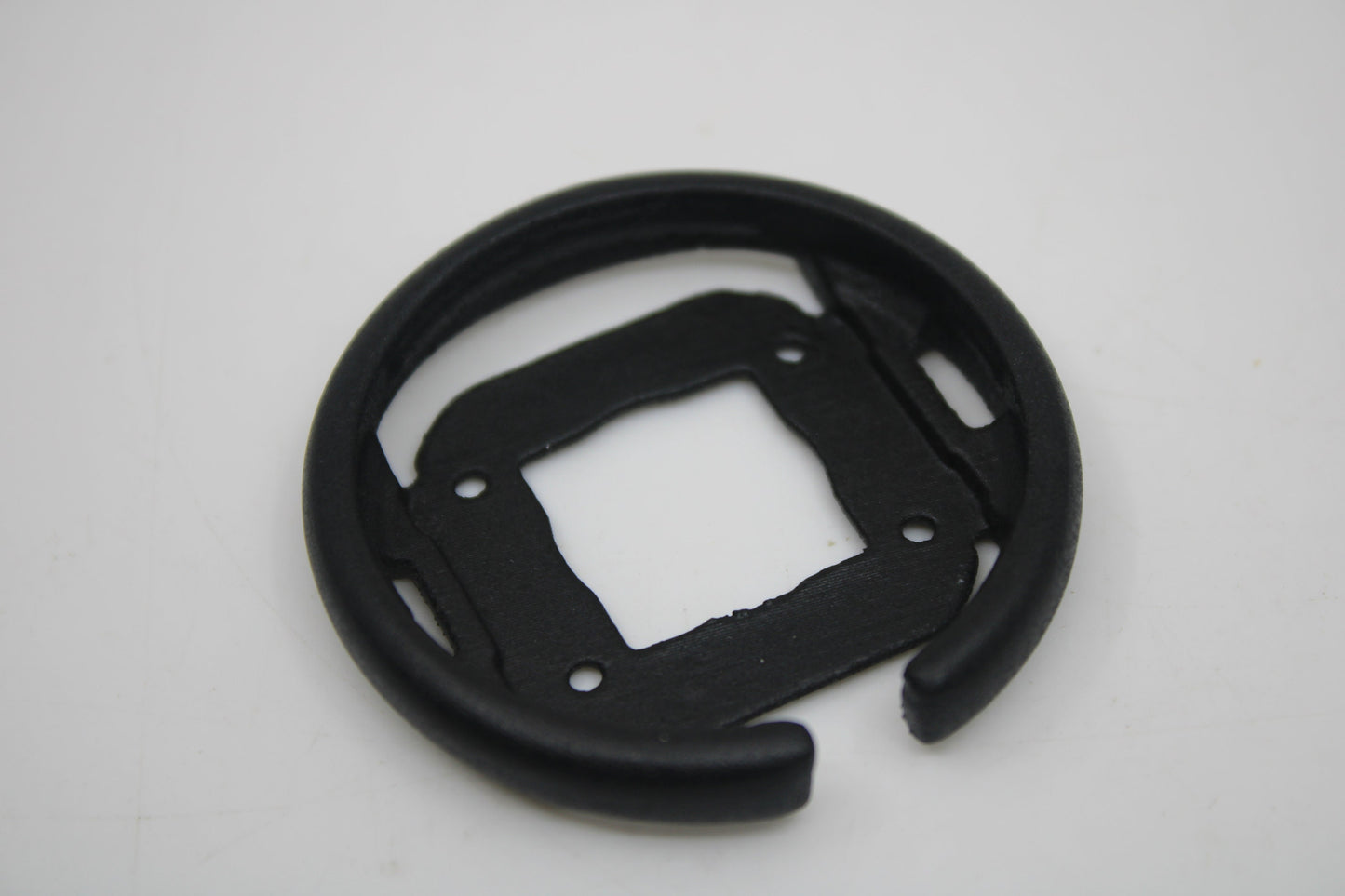 3D Printed Version of Pop Swatch Ring, Brand New unused, Matt Black, Watch NOT included in sale