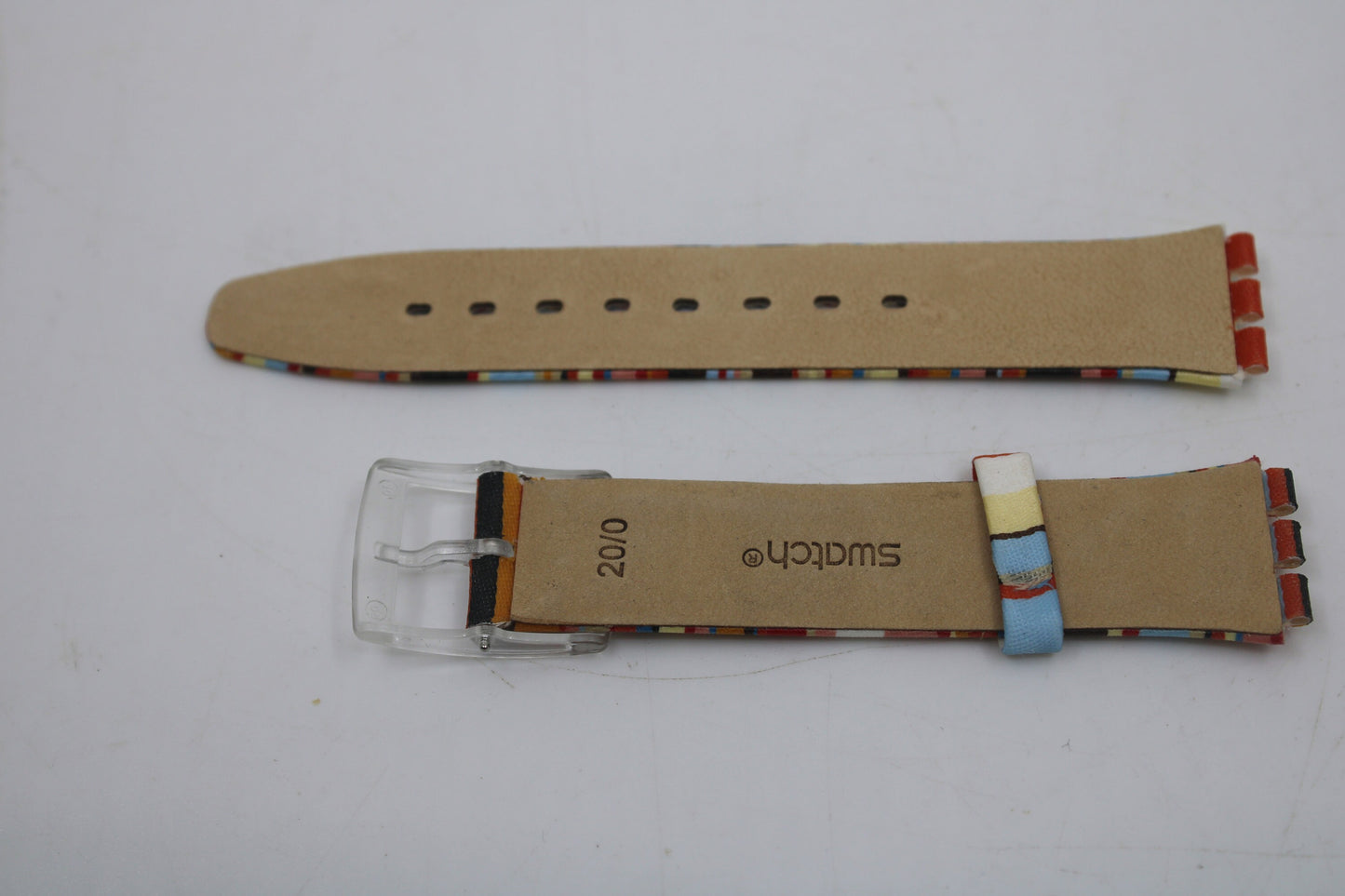 Vintage Swatch Skin Strap, 'Mille Linie', SFK140, New Old Stock, never worn